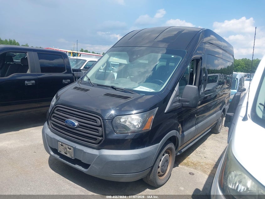 Vin: 1fbax2xm6hkb26663, lot: 46078047, ford transit-350 xl 20172