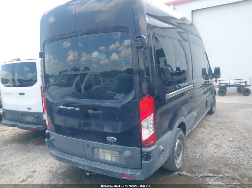 Vin: 1fbax2xm6hkb26663, lot: 46078047, ford transit-350 xl 20174