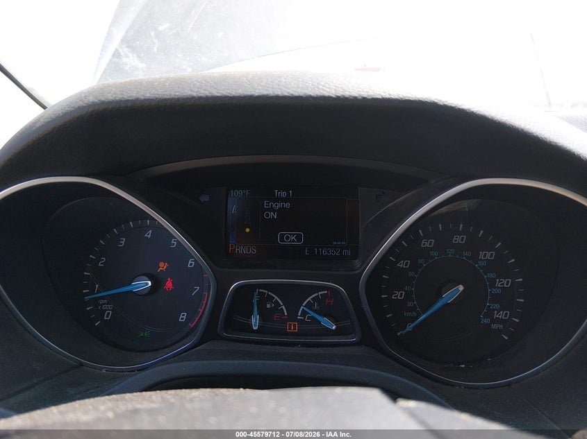 2014 FORD FOCUS HATCHBACK 2.0L I-4 DI, DOHC, VVT, 160HP