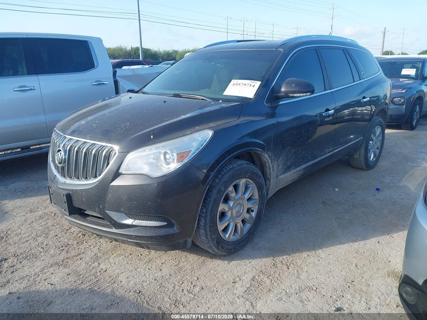 Vin: 5gakrckdxfj260135, lot: 46078066, buick enclave premium 20152