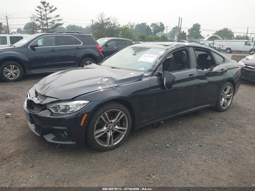 Vin: wba4b3c51gg528309, lot: 46078067, bmw 435i gran coupe xdrive 20162