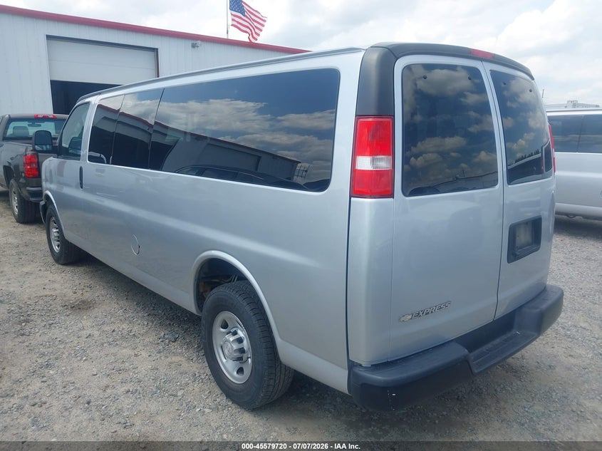 Vin: 1gazgnfg8k1358716, lot: 46078073, chevrolet express 3500 ls 20193
