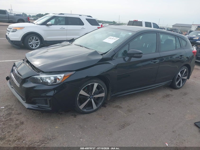 2019 Subaru Impreza, Front End, IAAI, VIN 4S3GTAJ62K3762147 — photo 2