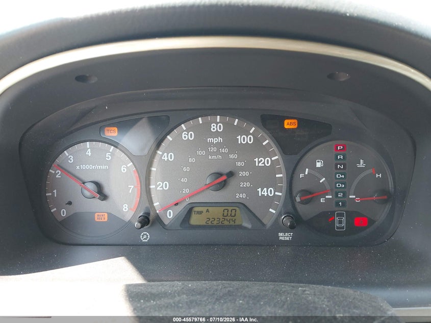 2002 HONDA ACCORD auction photo 7