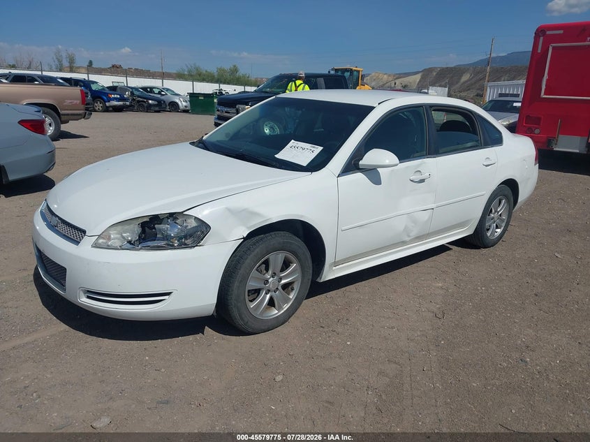 Vin: 2g1wa5e39f1107562, lot: 46078128, chevrolet impala limited ls 20152