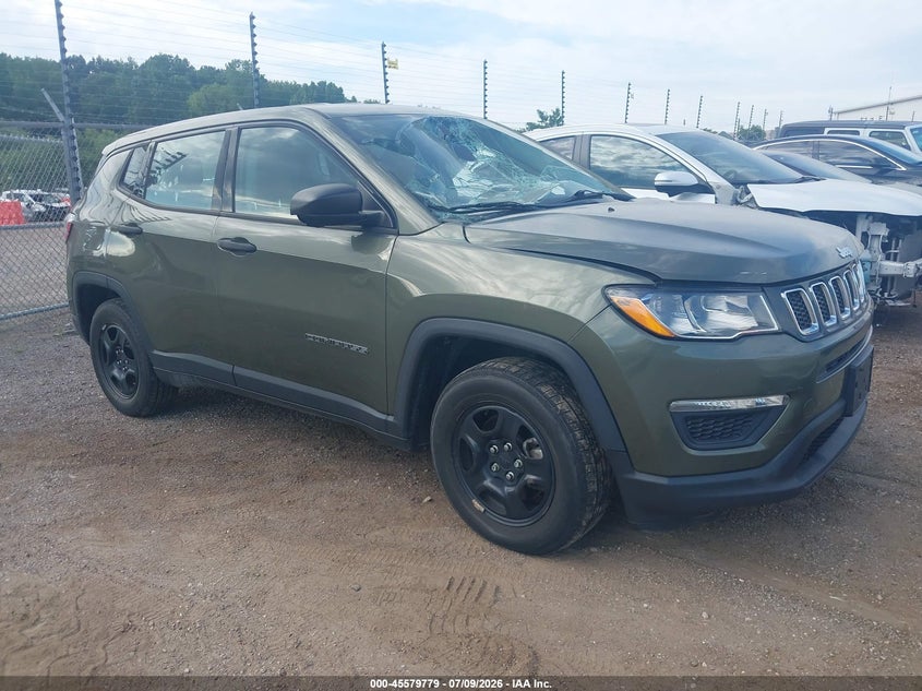 Vin: 3c4njcab4ht669505, lot: 46078132, jeep compass sport 2017 img_1