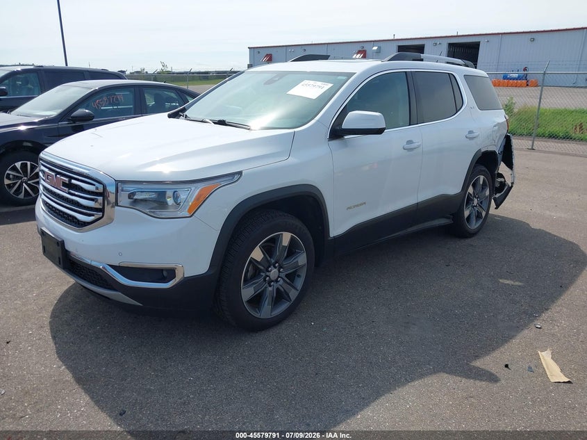 Vin: 1gkknwls3jz155380, lot: 46078144, gmc acadia slt-2 20182