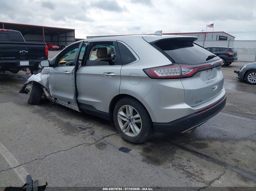 Vin: 2fmek4j83jbv95916, lot: 46078147, ford edge 20183
