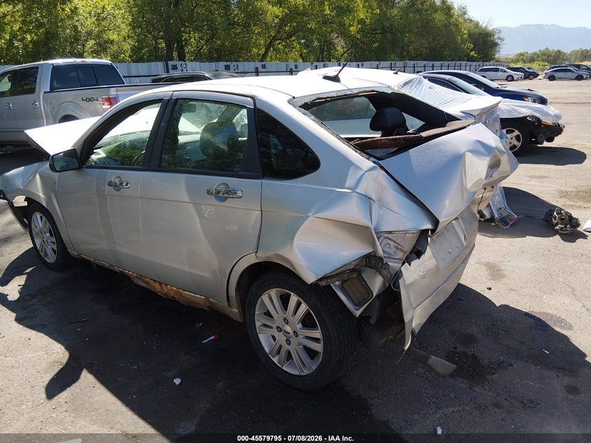 Vin: 1fahp3hn6bw197536, lot: 46078148, ford focus sel 20113