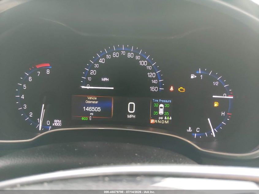 2014 Cadillac Srx Luxury Collection VIN: 3GYFNBE30ES517982 Lot: 45579798