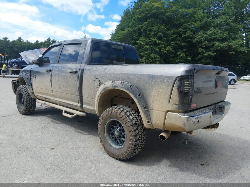 Vin: 3c6ur5dj0jg161184, lot: 46078154, ram 2500 big horn  4x4 6'4 box 20183