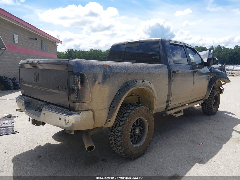 Vin: 3c6ur5dj0jg161184, lot: 46078154, ram 2500 big horn  4x4 6'4 box 20184