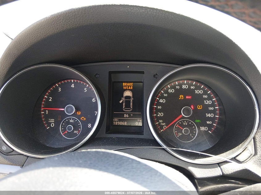 2012 VOLKSWAGEN GTI auction photo 7