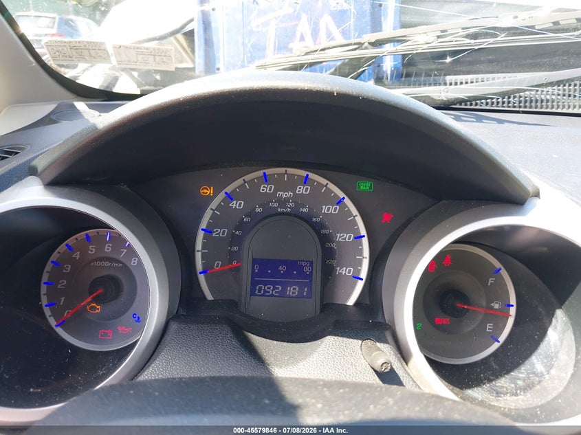 2012 HONDA FIT auction photo 7