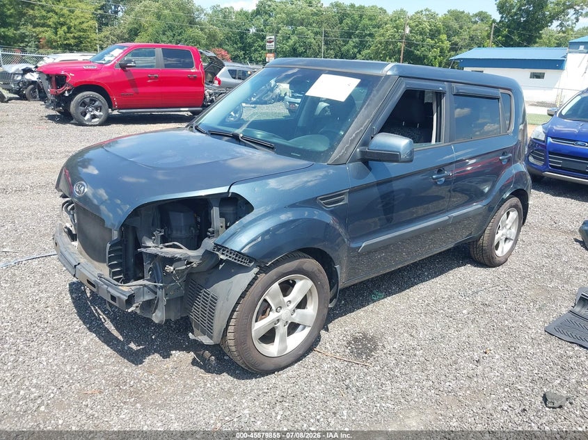 2011 Kia Soul, Front End, IAAI, VIN KNDJT2A21B7312782 — photo 2