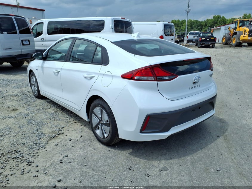Vin: kmhc65lcxlu220317, lot: 46078230, hyundai ioniq hybrid blue 20203
