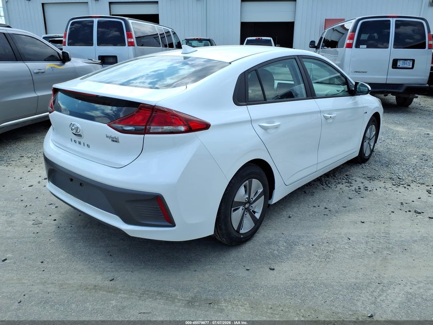 Vin: kmhc65lcxlu220317, lot: 46078230, hyundai ioniq hybrid blue 20204
