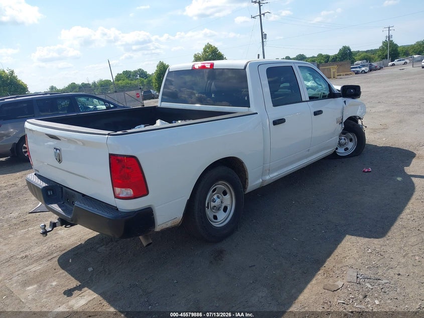 Vin: 3c6rr7kg1kg681291, lot: 46078239, ram 1500 classic tradesman  4x4 5'7 box 20194