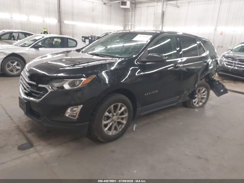 2019 Chevrolet Equinox, Лівий зад, IAAI, VIN 3GNAXKEV5KL2769 — фото 2