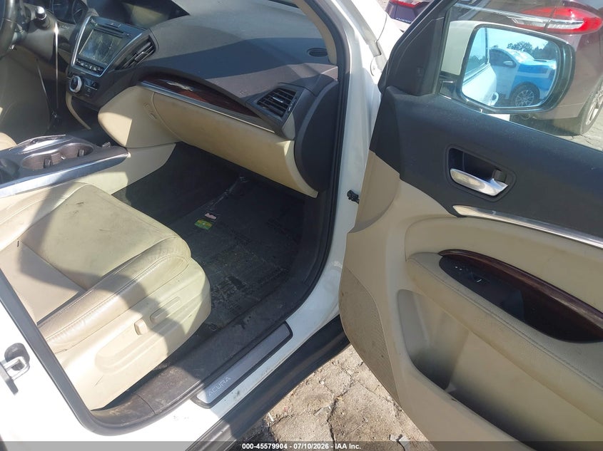 2016 ACURA MDX auction photo 5