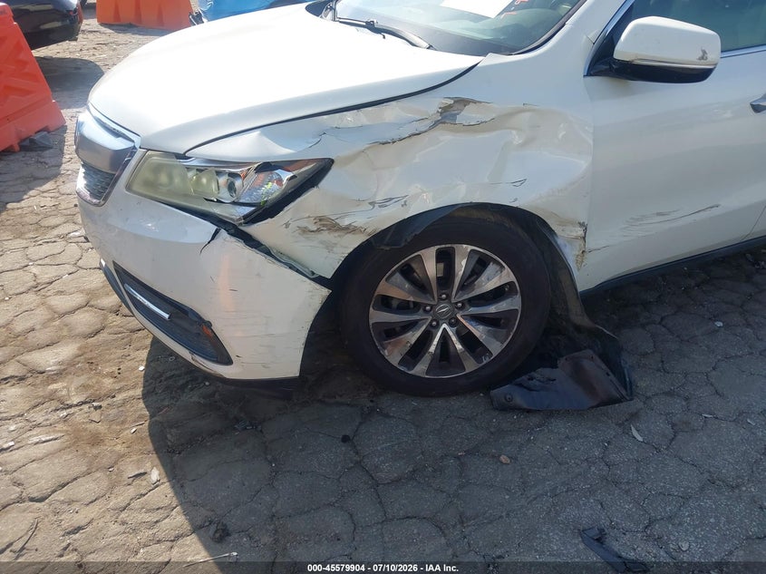 2016 ACURA MDX auction photo 6
