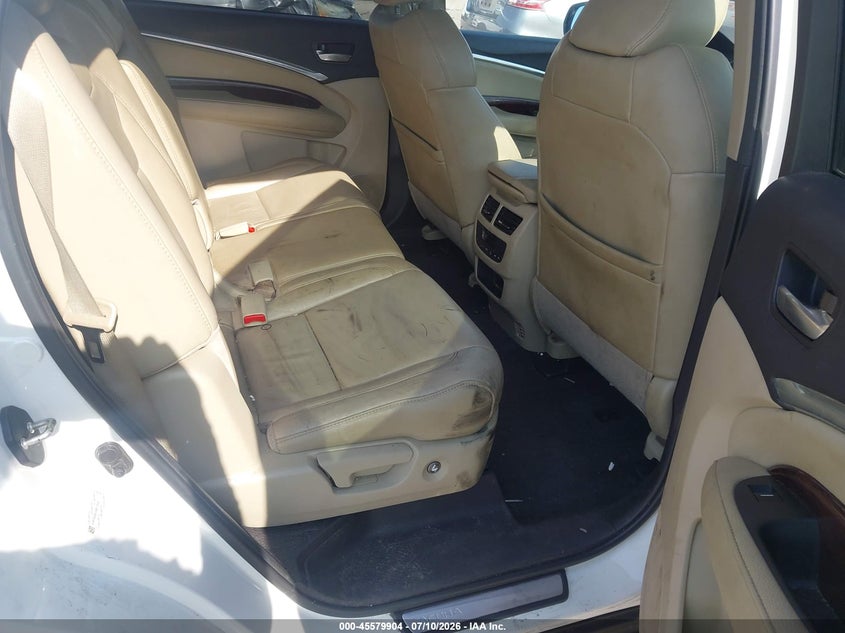 2016 ACURA MDX auction photo 8