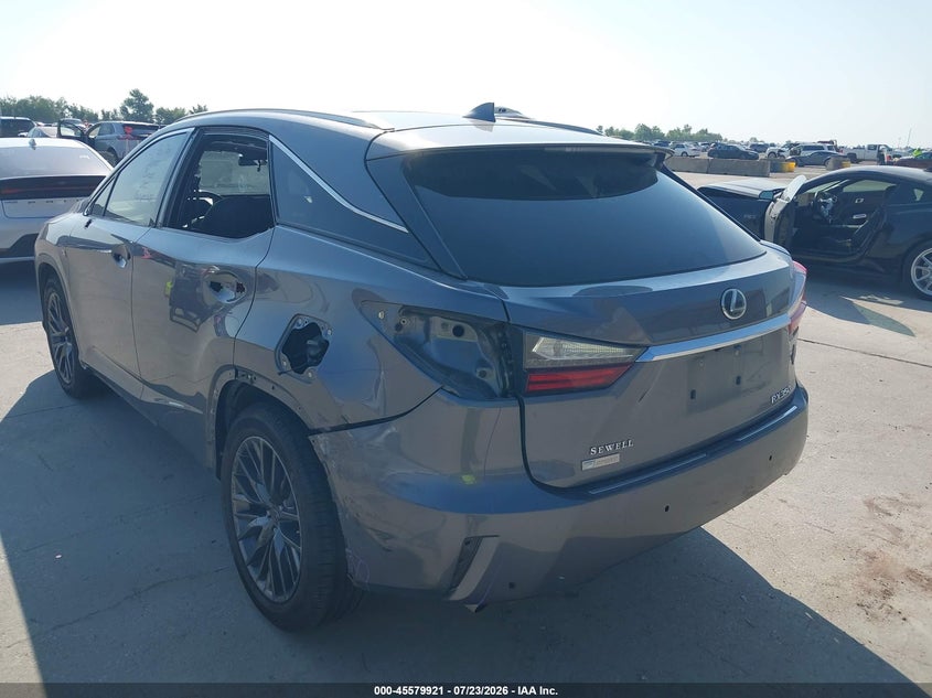 Vin: 2t2bzmca1hc089360, lot: 46078274, lexus rx 350 f sport 20173