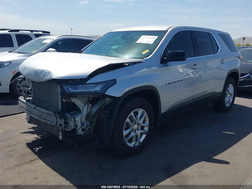 2022 CHEVROLET TRAVERSE auction photo 2
