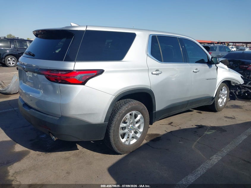 2022 CHEVROLET TRAVERSE auction photo 4
