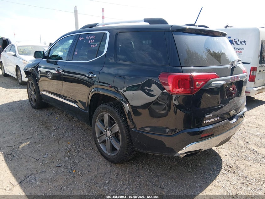 Vin: 1gkknxls8hz243700, lot: 46078297, gmc acadia denali 20173