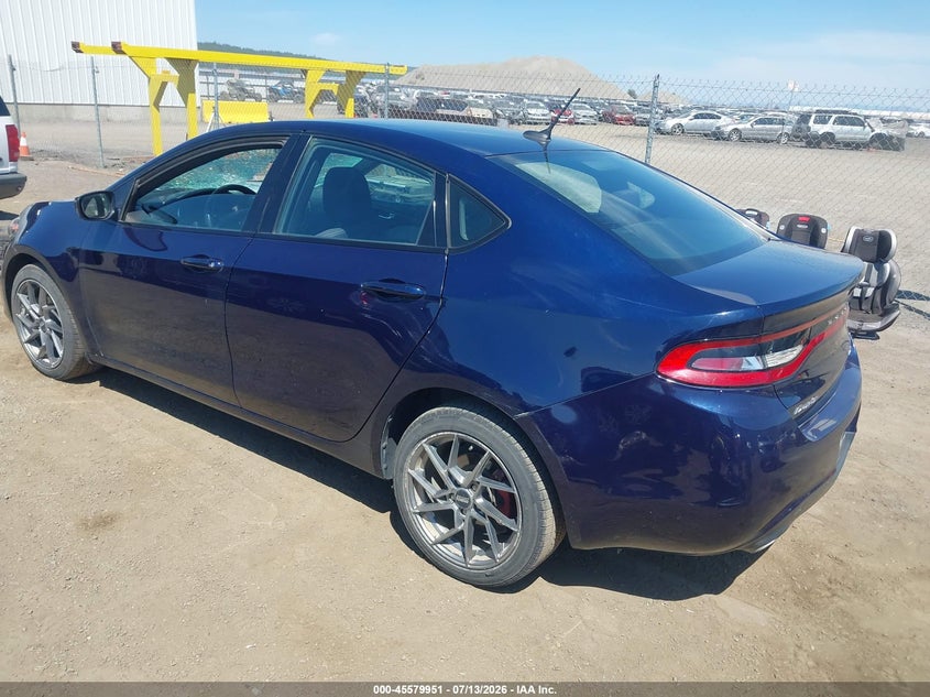 Vin: 1c3cdfbb5ed914316, lot: 46078304, dodge dart sxt 20143