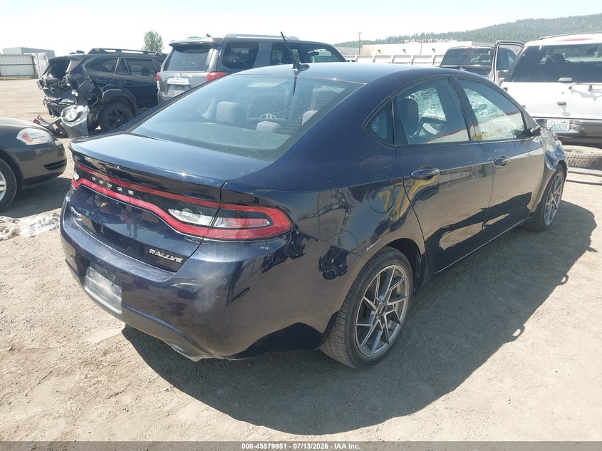 Vin: 1c3cdfbb5ed914316, lot: 46078304, dodge dart sxt 20144