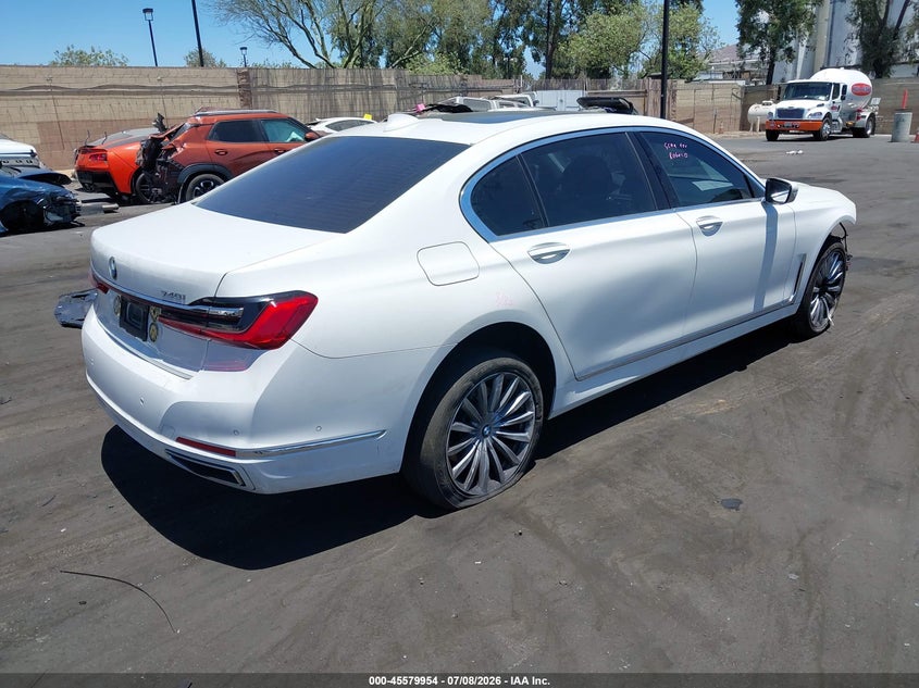 2022 BMW 740 auction photo 4