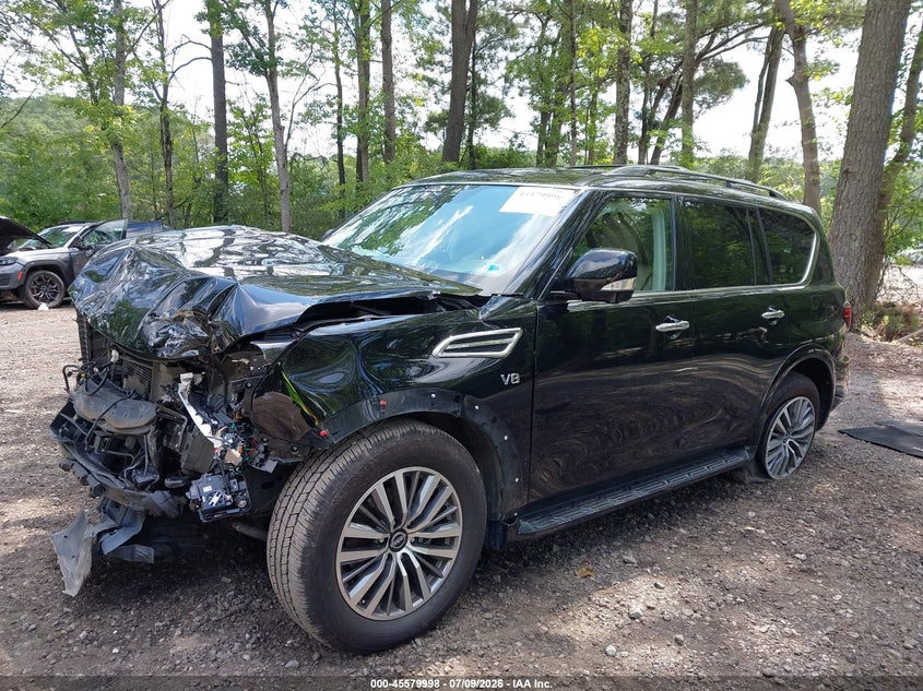 2022 Nissan Armada Sl 2Wd VIN: JN8AY2BC7N9162084 Lot: 45579998