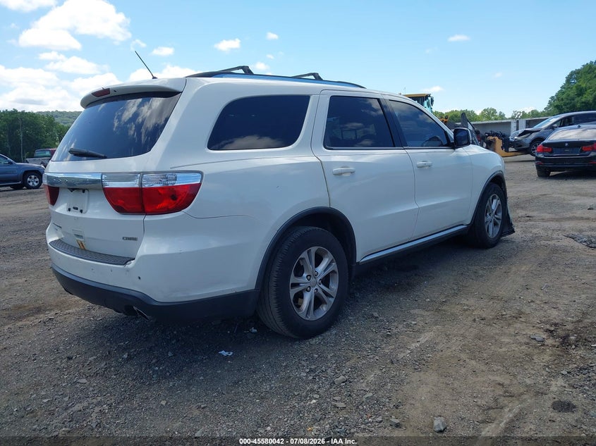 Vin: 1c4sdjdt2cc271748, lot: 46078395, dodge durango crew 20124