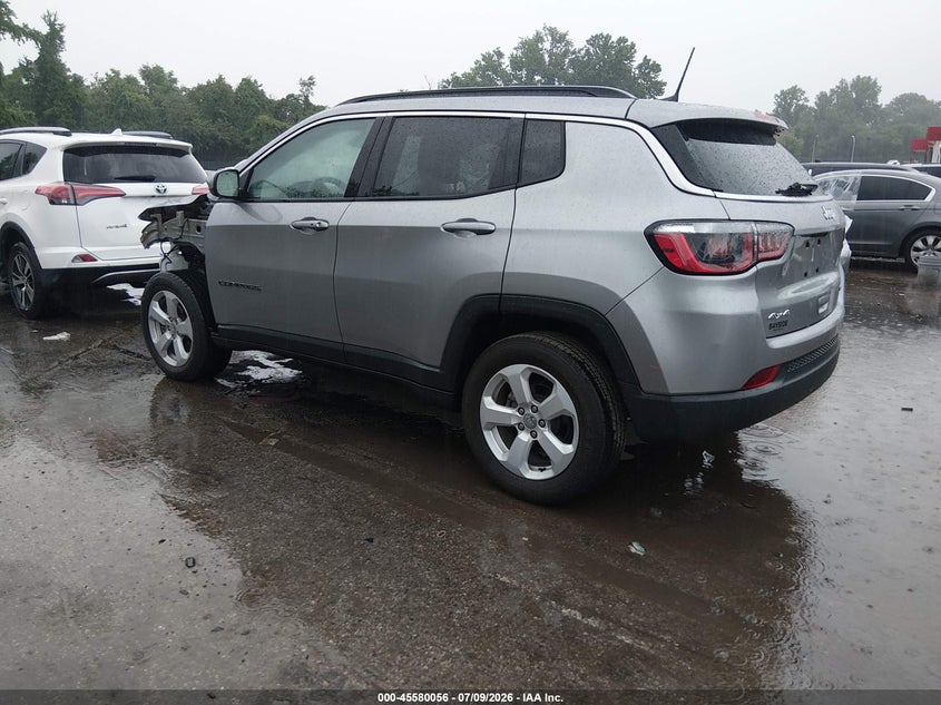 Vin: 3c4njdbb2lt209692, lot: 46078409, jeep compass latitude 4x4 20203