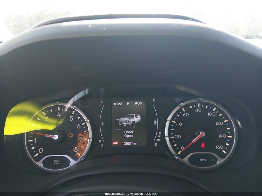 2017 Jeep Renegade Latitude VIN: ZACCJABB0HPG37510 Lot: 45580057