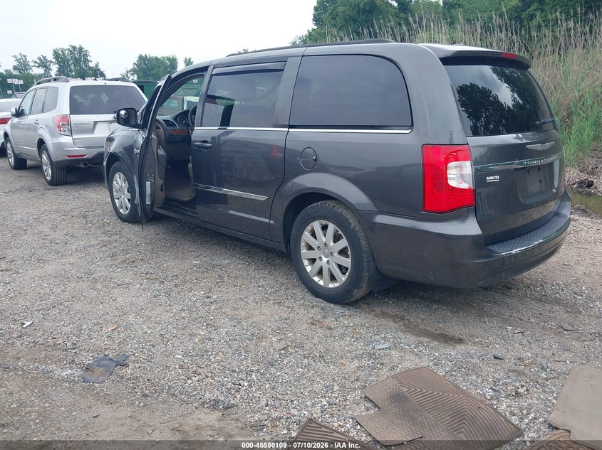 Vin: 2c4rc1bg5fr589575, lot: 46078462, chrysler town & country touring 20153
