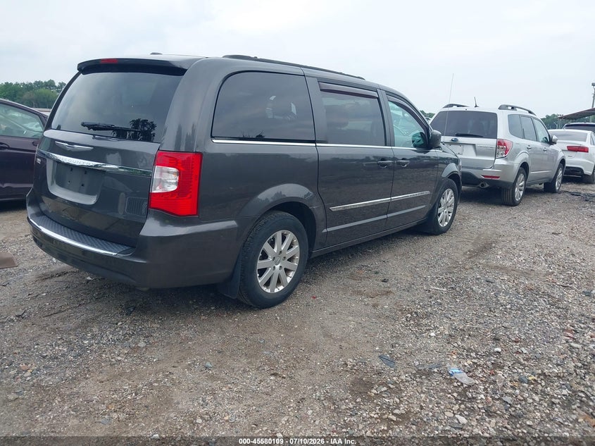 Vin: 2c4rc1bg5fr589575, lot: 46078462, chrysler town & country touring 20154
