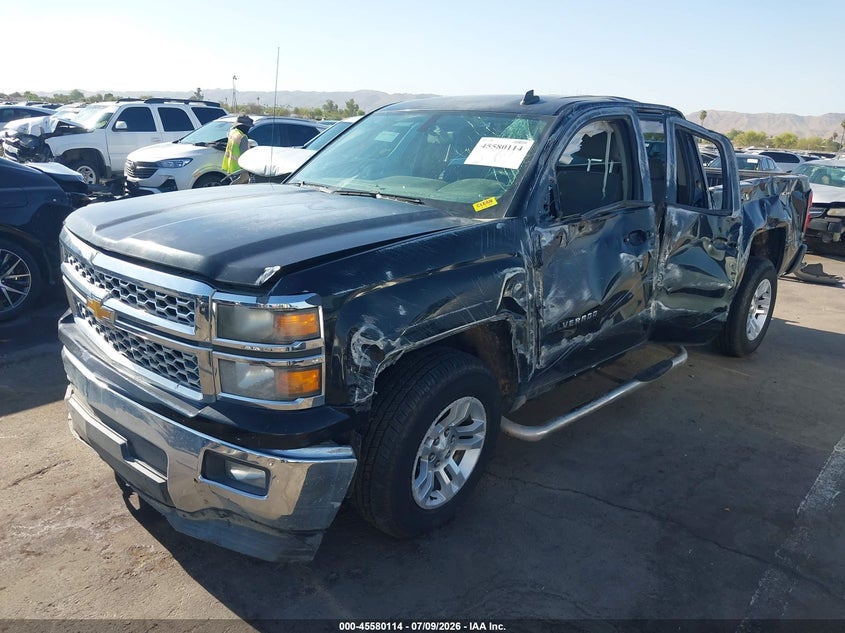 2014 Chevrolet Silverado, Left Side, IAAI, VIN 1GCRCREC4EZ405965 — photo 2