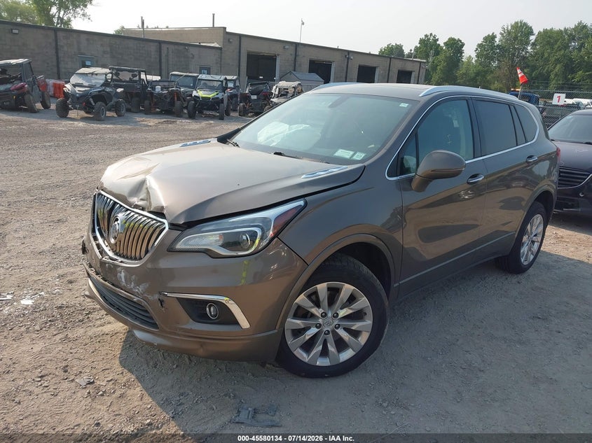 Vin: lrbfxdsa7hd162763, lot: 46078487, buick envision essence 20172