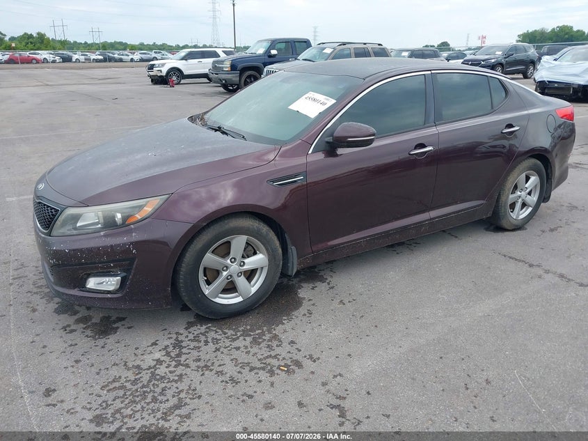 5XXGM4A79EG302396 2014 KIA OPTIMA LX photo 1