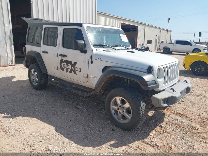 2020 JEEP WRANGLER UNLIMITED auction photo 1