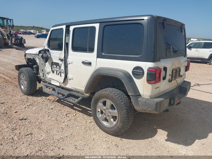 2020 JEEP WRANGLER UNLIMITED auction photo 3
