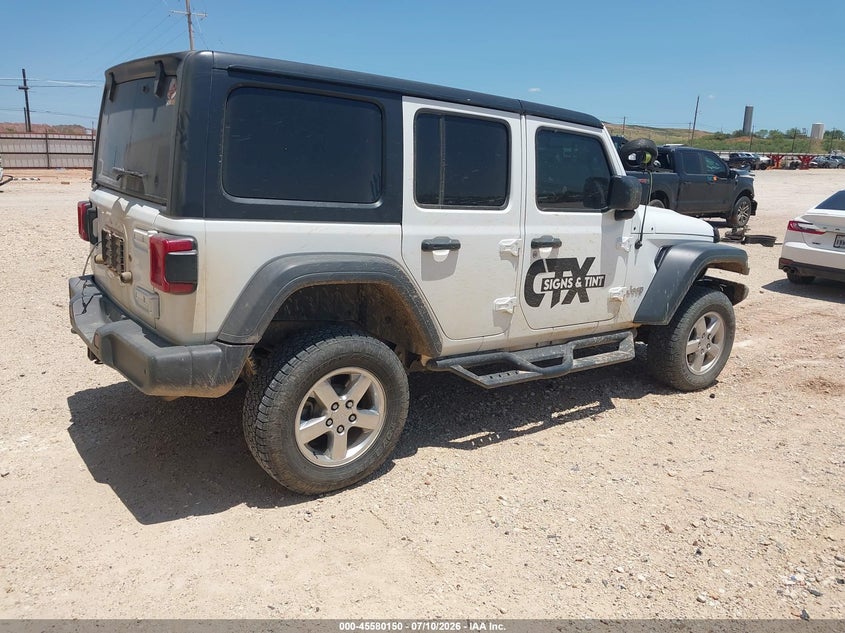 2020 JEEP WRANGLER UNLIMITED auction photo 4