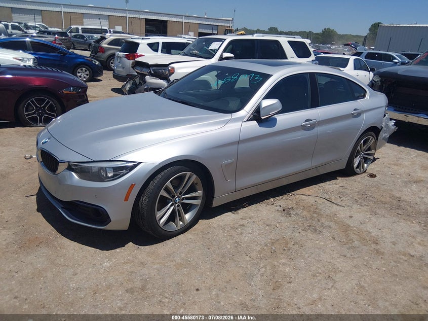 Vin: wba4j1c5xkbm13513, lot: 46078525, bmw 430i gran coupe 20192