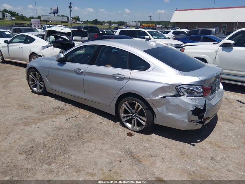 Vin: wba4j1c5xkbm13513, lot: 46078525, bmw 430i gran coupe 20193