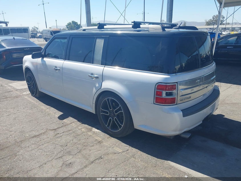 Vin: 2fmgk5d83dbd23688, lot: 46078549, ford flex limited 20133