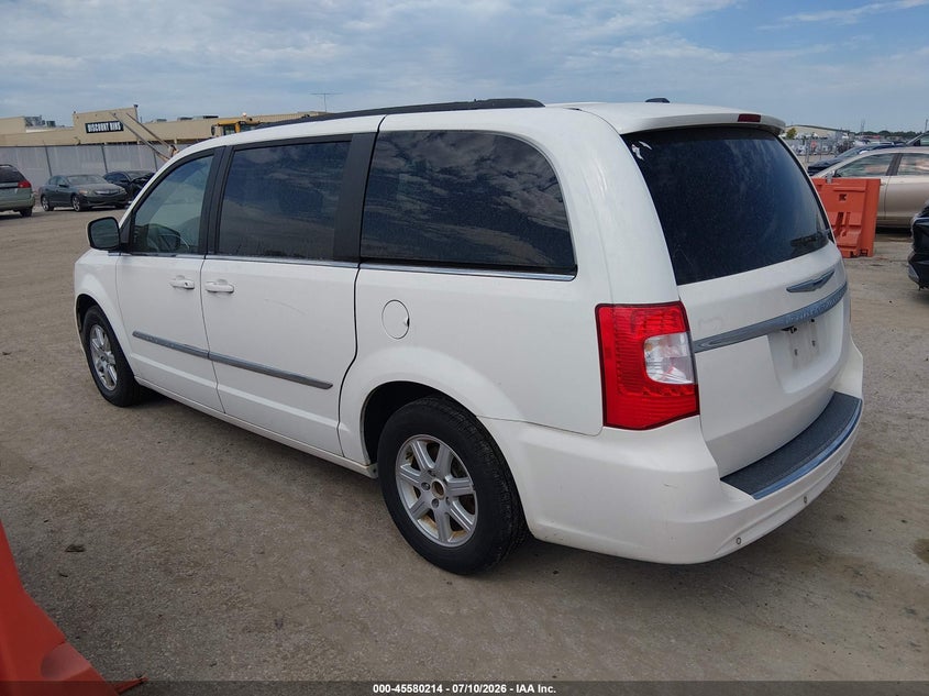 Vin: 2a4rr5dg0br704946, lot: 46078567, chrysler town & country touring 20113