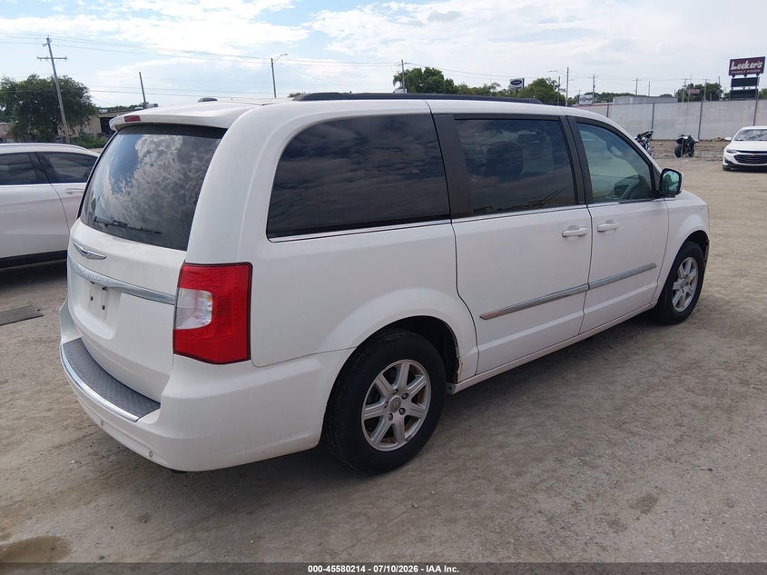 Vin: 2a4rr5dg0br704946, lot: 46078567, chrysler town & country touring 20114